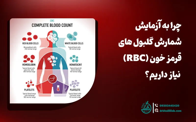 چرا به آزمایش خون rbc نیاز داریم؟