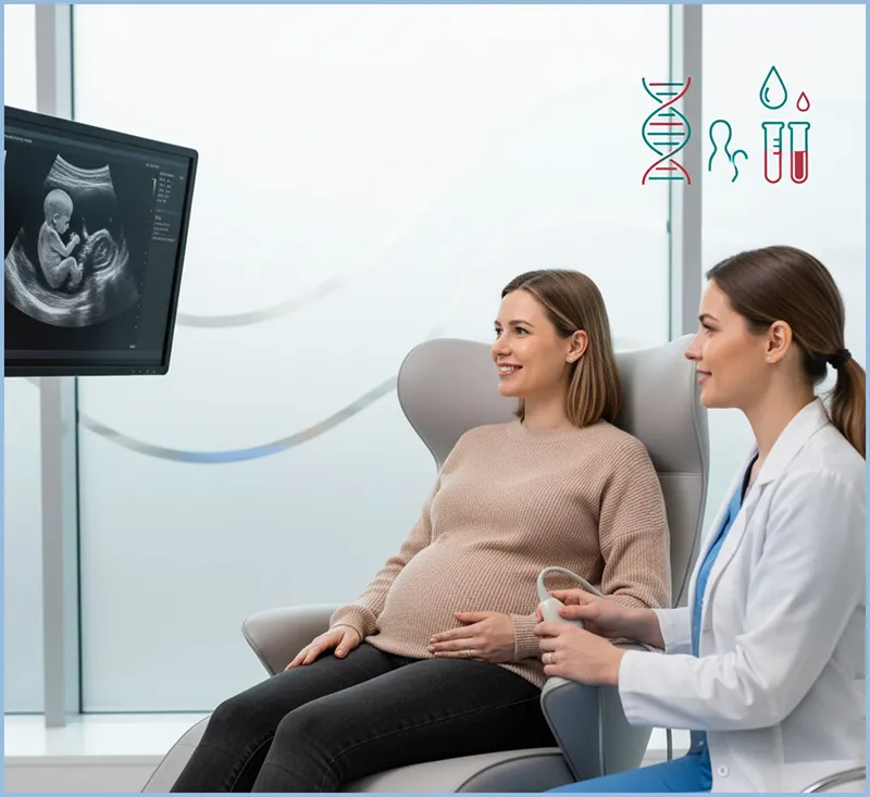 زمان انجام غربالگری سه ماهه دوم بارداری