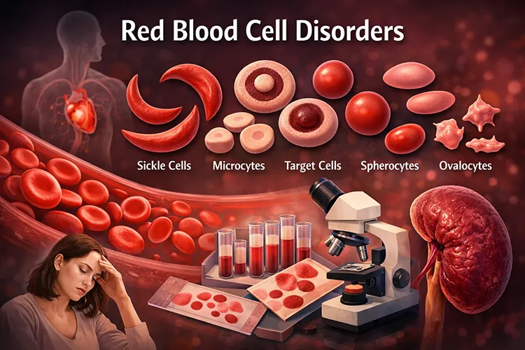 نکات مهم درباره اختلالات گلبول های قرمز خون