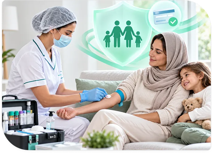 آزمایش در منزل تحت پوشش تمام بیمه های پایه و تکمیلی